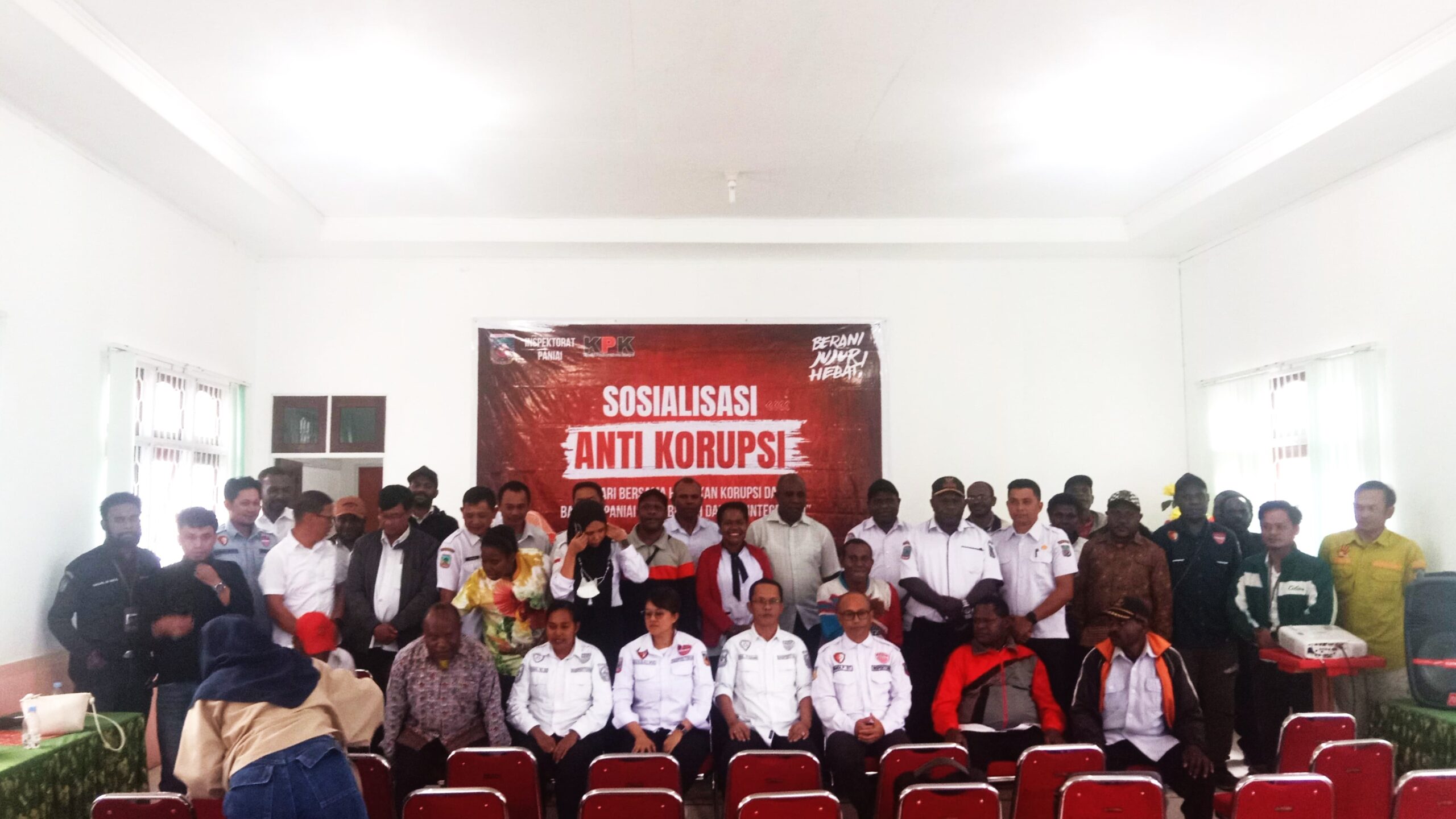 Inspektorat Paniai Gelar Sosialisasi Anti Korupsi untuk OPD.