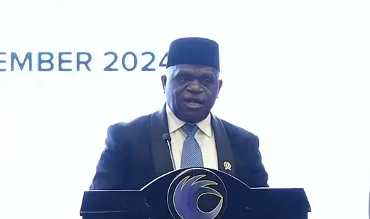 Menteri Hak Asasi Manusia (HAM), Natalius Pigai.