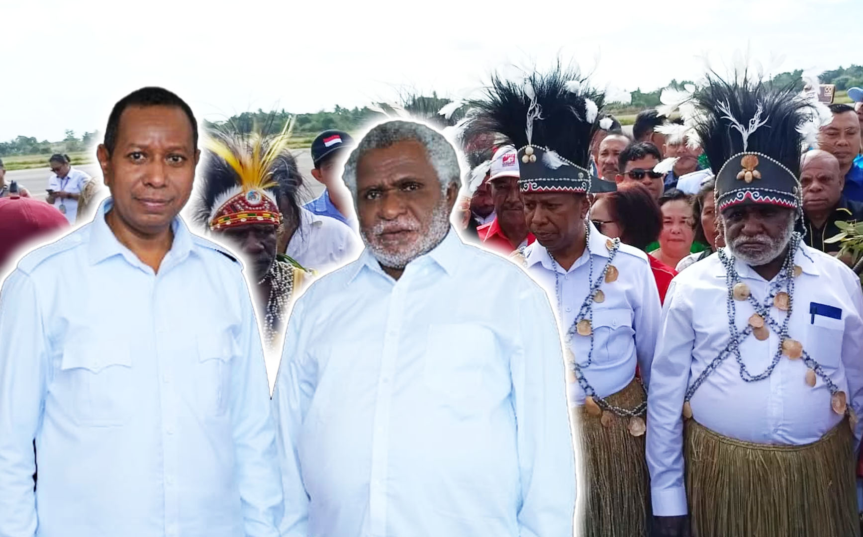 Gubernur dan wakil gubernur terpilih Provinsi Papua Selatan periode 2024-2029, Apolo Safanpo- Paskalis Imadawa