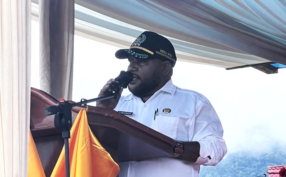 Ketua DPRD Kabupaten Pegunungan Bintang Gutinus Wasini, ST.