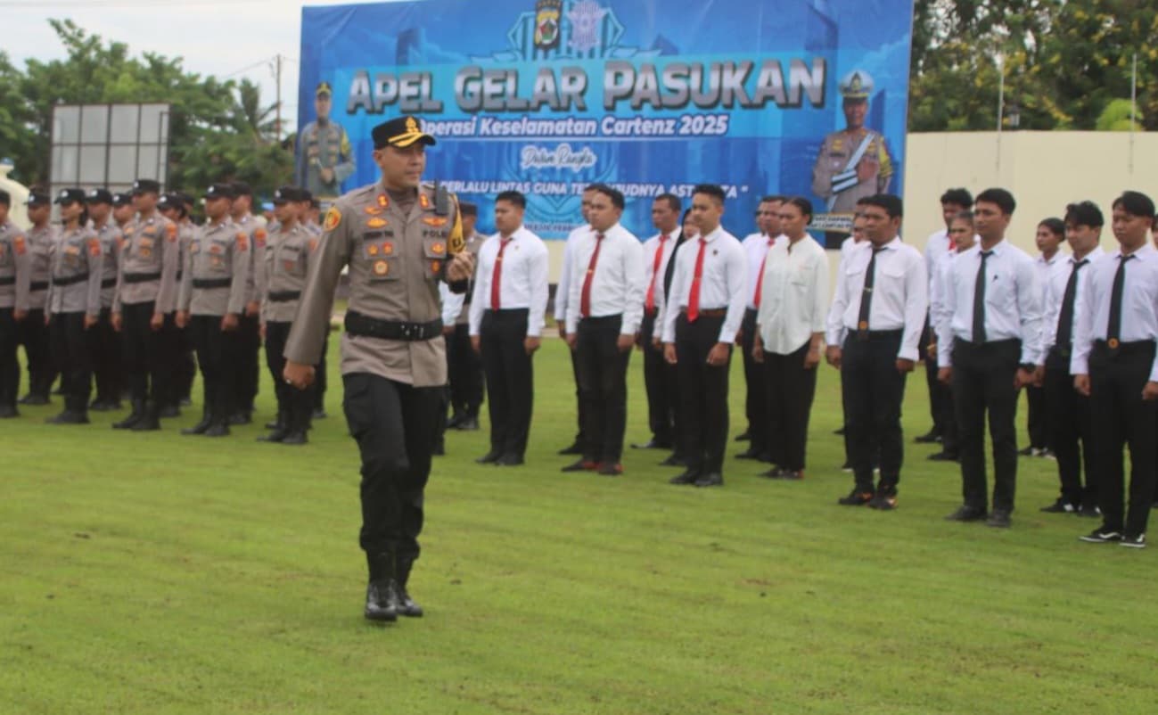 Kapolres Merauke AKBP Leonardo Yoga disatu kesempatan. Foto: Humas Polres Merauke.
