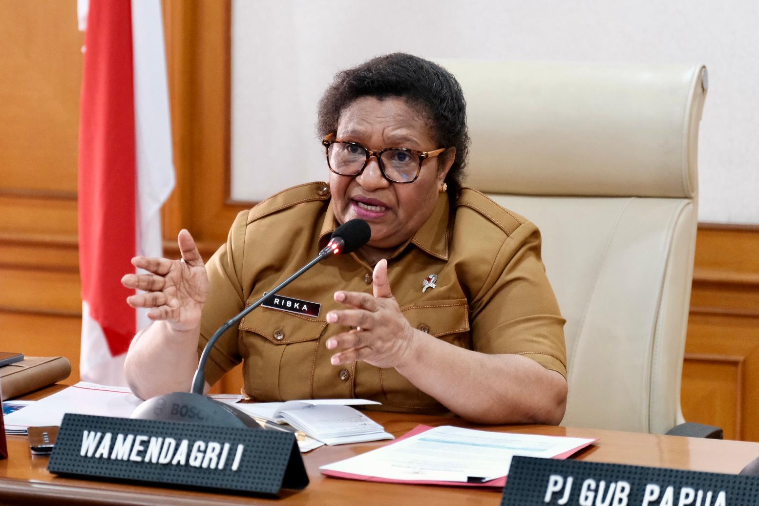 Wakil Menteri Dalam Negeri Republik Indonesia (Wamendagri), Dr. Ribka Haluk, S.Sos., M.M.,