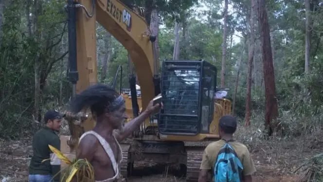 Kasus Marga Kwipalo, PT. Murni Nusantara Mandiri Diduga Serobot dan Gelapkan Tanah Adat. Foto : Istimewa