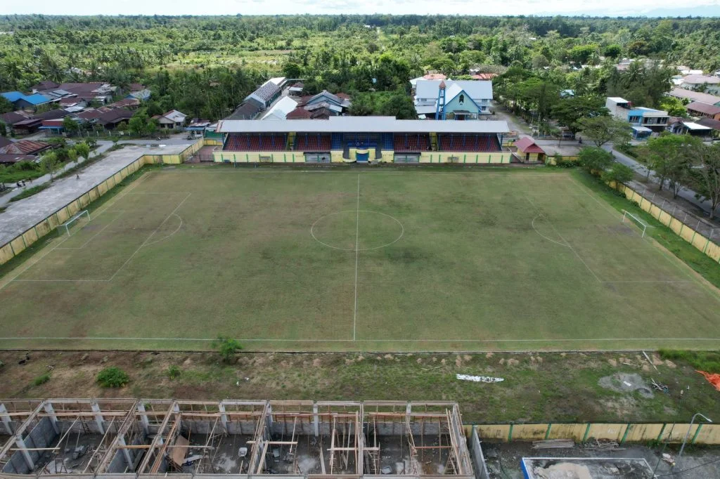 Stadion wania impi Timika. Foto: Istimewa