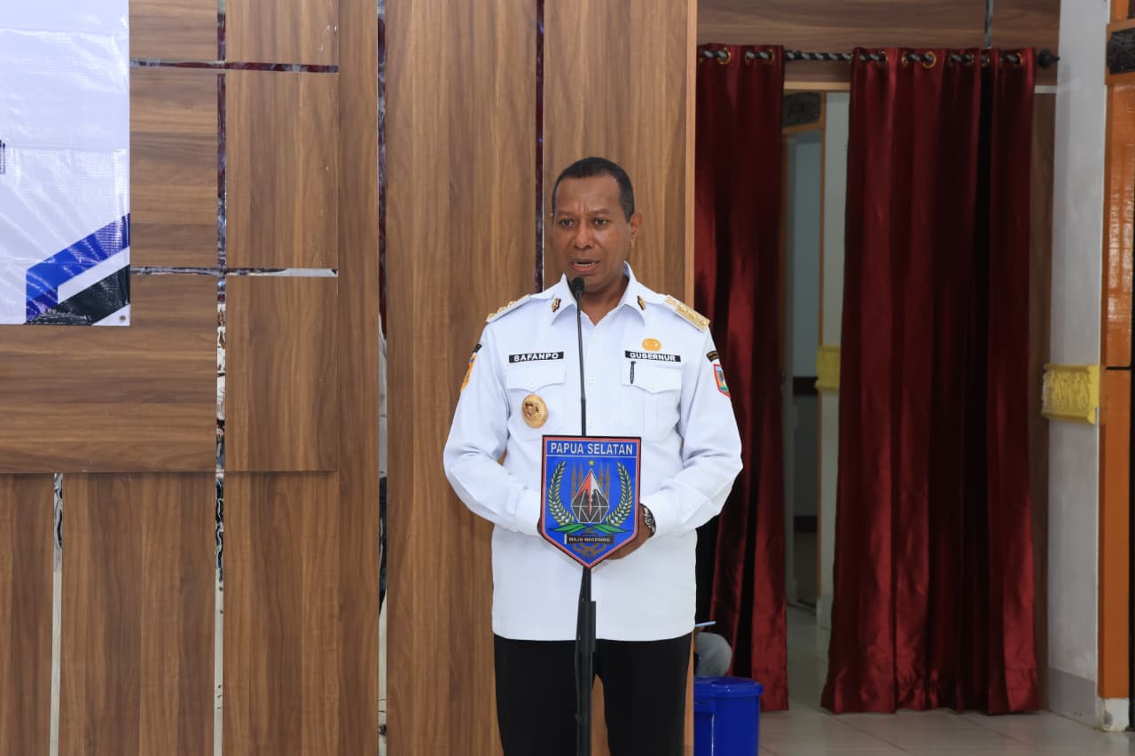 Gubernur Papua Selatan, Apolo Safanpo
