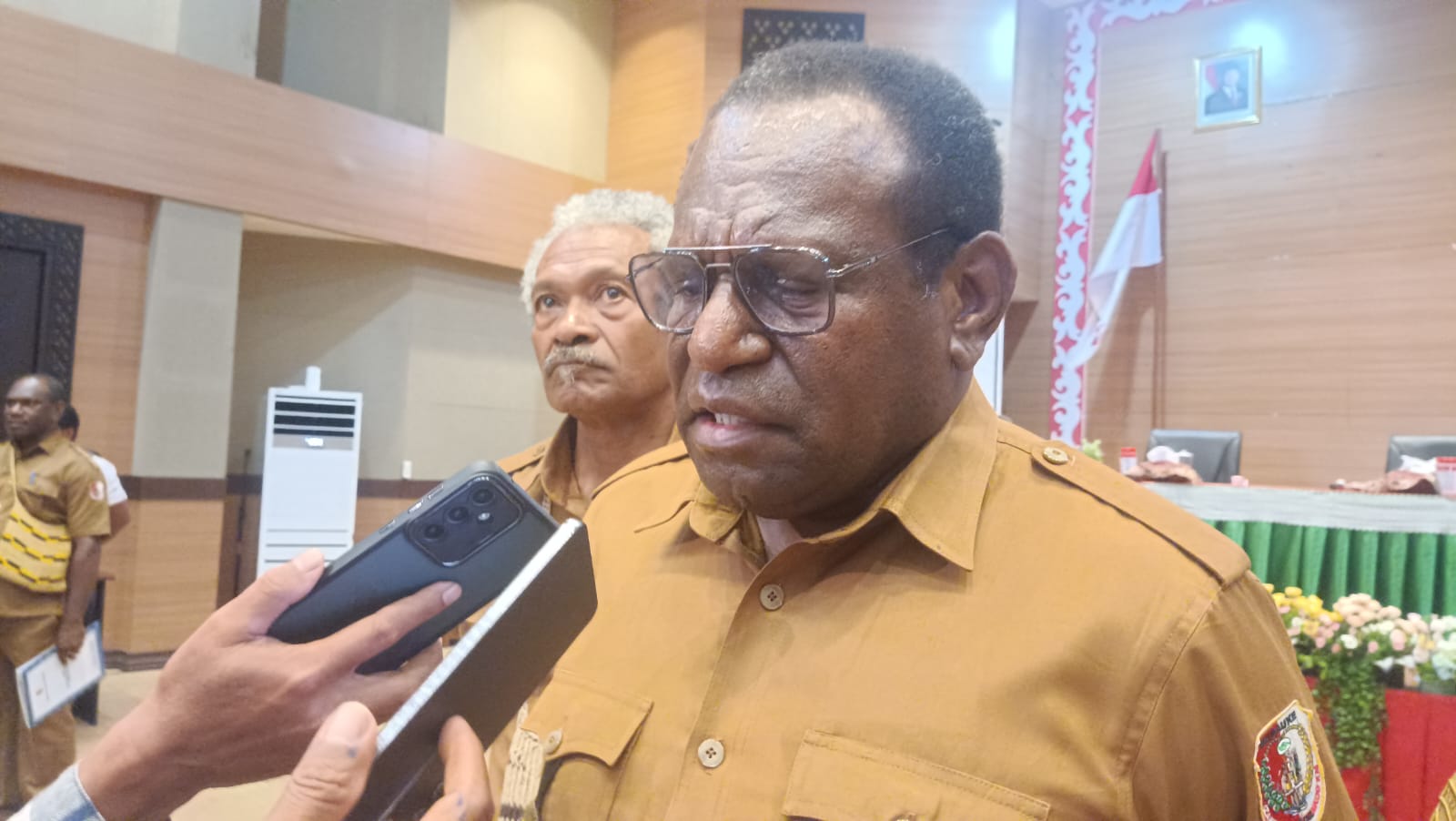 Bupati Merauke, Yoseph Bladib Gebze. Foto: Getrudis/TerpongNews.