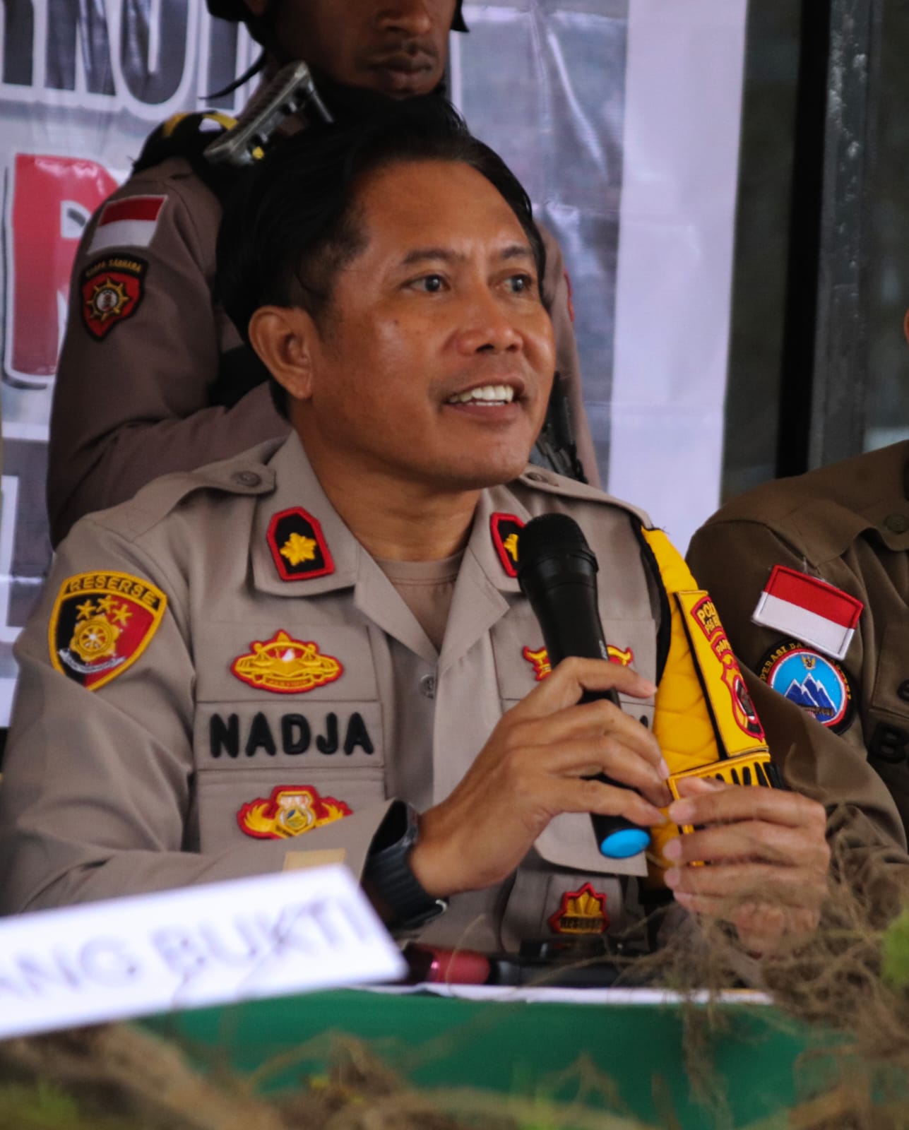 Wakil Kapolres Pegunungan Bintang, Kompol Dr. Najamuddin. Foto: Bataspapua.com/Aquino Ningdana