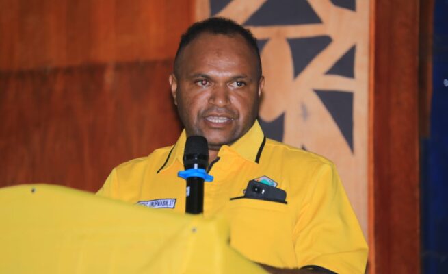 Kris Bakweng Uropmabin, Ketua Dewan Pimpinan Daerah (DPD) II Partai Golkar Kabupaten Pegunungan Bintang periode 2026–2031. Foto: Istimewa