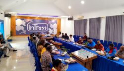 Pertemuan lintas lembaga guna memperkuat sinergi dalam pengawasan dan pemanfaatan dana otonomi khusus (Otsus) di Provinsi Papua Selatan, Kamis (30/4/2026). Foto: Jamal/Bataspapua.com