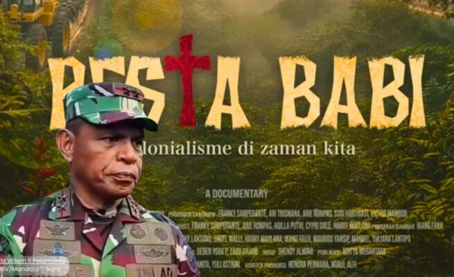 Panglima Komando Daerah Militer (Pangdam) XXIV/Mandala Trikora, Mayjen TNI Frits Pelamonia