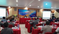 Rapat kerja Majelis Rakyat Papua (MRP) Provinsi Papua Selatan bersama Gubernur Papua Selatan. Foto: Jamal/Bataspapua.com