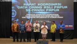Rapat Koordinasi (Rakor) Data OAP se-Tanah Papua di Kota Jayapura, Papua, Kamis (21/5/2026). Foto: Puspen Kemendagri