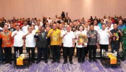 Gubernur Papua, Matius D. Fakhiri, membuka Musorprov KONI Papua di Kota Jayapura, Jumat (5/6/2026).