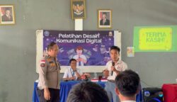 Sosialisasi dipimpin langsung oleh Ps. Kasi Humas Polres Merauke, IPDA Andre M.S.B., S.Kom. Foto: Istimewa