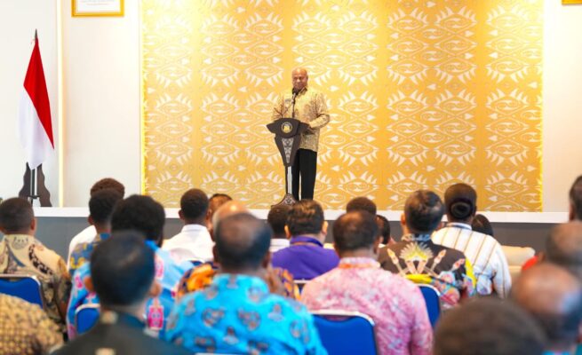 Peluncuran program tersebut berlangsung di Kota Jayapura, Jumat (12/6/2026). Foto: Istimewa