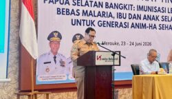 Asisten I Bidang Pemerintahan dan Kesejahteraan Rakyat Setda Papua Selatan, Agustinus Joko Guritno.