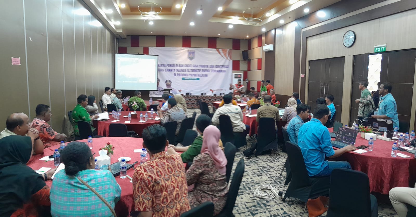 Loka karya pengelolaan susut sisa pangan dan identifikasi potensi lainnya sebagai alternatif energi terbarukan di Papua Selatan. Foto: Batasppaua.com/Jamal Y.Bwariat