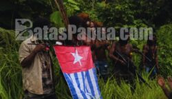Ilustrasi Tentara Pembebasan Nasional Papua Barat–Organisasi Papua Merdeka (TPNPB-OPM). Foto: Bataspapua.com/Tangkapan Layar.
