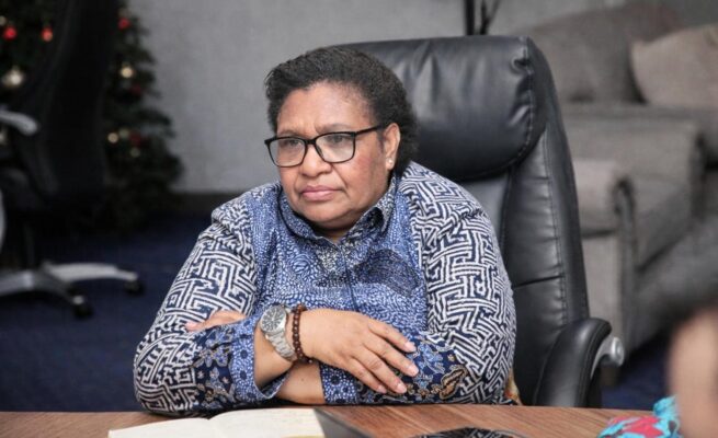 Wakil Menteri Dalam Negeri (Wamendagri) Republik Indonesia, Ribka Haluk. Foto: Bataspapua.com/Jam's