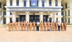 Foto: Gedung Kantor Gubernur Provinsi Papua Selatan. Foto: Bataspapua.com/Ist