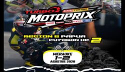 Kejurnas Motoprix Region 6 Papua Putaran II siap digelar pada 1–2 Agustus 2026 di Sirkuit Wanin Gap Sai, Merauke, Papua Selatan.
