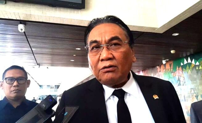 Wakil Ketua MPR RI Bambang Wuryanto atau yang akrab disapa Bambang Pacul, di Kompleks Parlemen, Senayan, Jakarta, Selasa, 7/6/2026