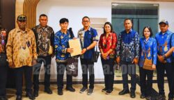 DISHUB Provinsi Papua Selatan koordinasi bersama Kementerian Perhubungan Republik Indonesia terkait usulan program prioritas sarana dan prasarana transportasi serta infrastruktur perhubungan untuk mendukung konektivitas wilayah Papua Selatan. Foto: Bataspapua.com/Ist