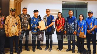 DISHUB Provinsi Papua Selatan koordinasi bersama Kementerian Perhubungan Republik Indonesia terkait usulan program prioritas sarana dan prasarana transportasi serta infrastruktur perhubungan untuk mendukung konektivitas wilayah Papua Selatan. Foto: Bataspapua.com/Ist