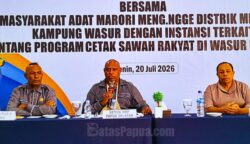 Ketua MRP Papua Selatan, Damianus Katayu. Foto: Bataspapua.com/Jamal Y.Bwariat
