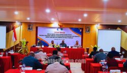 Majelis Rakyat Papua (MRP) Provinsi Papua Selatan menyampaikan sejumlah persoalan terkait pelaksanaan program-program strategis pemerintah yang dinilai belum melibatkan lembaga representatif Orang Asli Papua (OAP). Foto: Bataspapua.com/Jamal Y.Bwariat