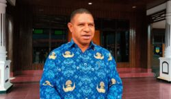 Plt.Kepala BKPSDM Kabupaten Pegunungan Bintang, Piteng Uropdana, S.Kom. Foto: Bataspapua.com/Ist