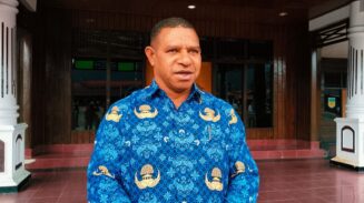 Plt.Kepala BKPSDM Kabupaten Pegunungan Bintang, Piteng Uropdana, S.Kom. Foto: Bataspapua.com/Ist