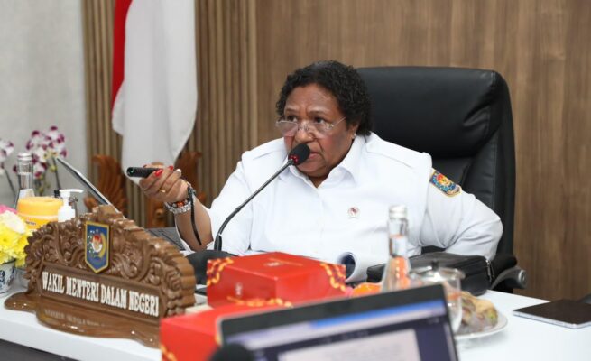 Wakil Menteri Dalam Negeri (Wamendagri) Ribka Haluk. Foto: Bataspapua.com/Puspen Kemendagri