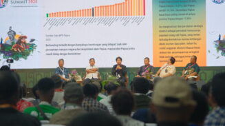 PAPEDA Summit merupakan ruang konsolidasi organisasi masyarakat sipil dan masyarakat adat se-Tanah Papua yang turut menghadirkan unsur pemerintah daerah. Foto: Bataspapua.com/Istimewa