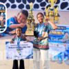 Duo kakak-adik asal Merauke, Papua Selatan, Aurila Aena dan Audeena, di Kejuaraan Renang Piala Panglima TNI yang berlangsung di Jayapura, Papua, pada 25–27 September 2026. Foto: Bataspapua.com
