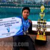 Rizky Aldrian Apriliano, kembali menunjukkan performa gemilang di arena renang tingkat regional. Foto: Bataspapua.com/Ist