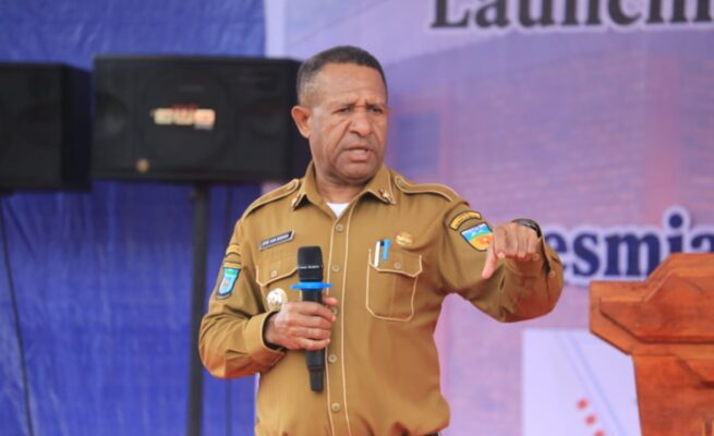 Bupati Pegunungan Bintang, Spei Yan Bidana, ST., M.Si.