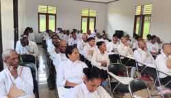 Universitas Okmin Papua (UOP) melaksanakan Pengenalan Kehidupan Kampus bagi Mahasiswa Baru (PKKMB) angkatan VI tahun akademik 2026/2027 selama dua hari, 31 Agustus hingga 1 September 2026. Foto: Bataspapua.com