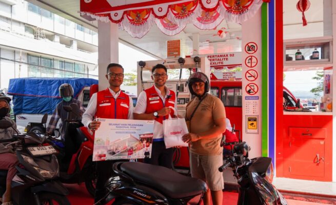 Serentak pada tanggal 4 September, aktivitas sapa pelanggan dan interaksi langsung dengan pelanggan dilakukan di 12 kota atau kabupaten diantaranya di Ternate, Halmahera Utara, Ambon, Buru, Sorong, Manokwari, Nabire, Timika, Merauke, Jayawijaya, Biak, dan Jayapura. Foto: Bataspapua.com/Ist