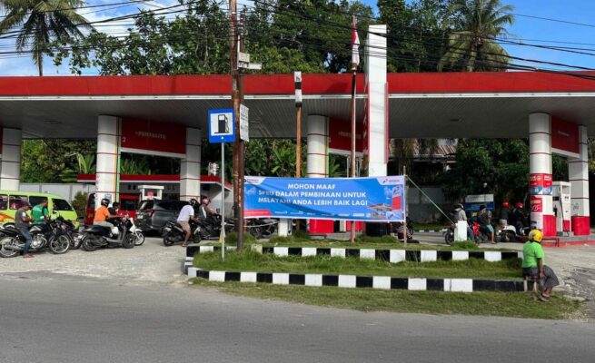 Sepanjang Januari hingga Agustus 2026, Pertamina Patra Niaga telah melakukan pembinaan terhadap 19 Stasiun Pengisian Bahan Bakar Umum (SPBU) yang tersebar di sejumlah wilayah Papua dan Maluku. Foto: Bataspapua.com/Ist