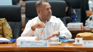 Bupati Pegunungan Bintang, Spei Yan Bidana. (Foto Dok: BatasPapua.com)