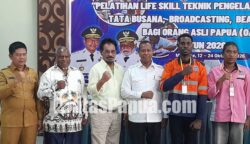Pembukaan pelatihan keterampilan bagi lulusan SMA dan SMK Orang Asli Papua (OAP). Foto: Bataspapua.com/Jam's